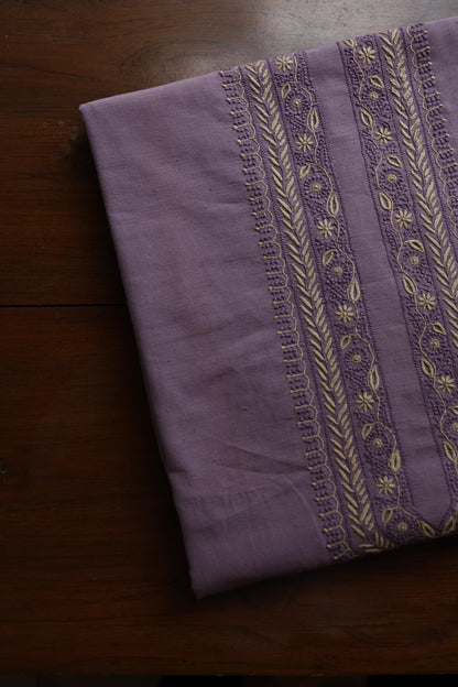 Purple Malkha Handspun Khadi Kurtas Unisex Fabric