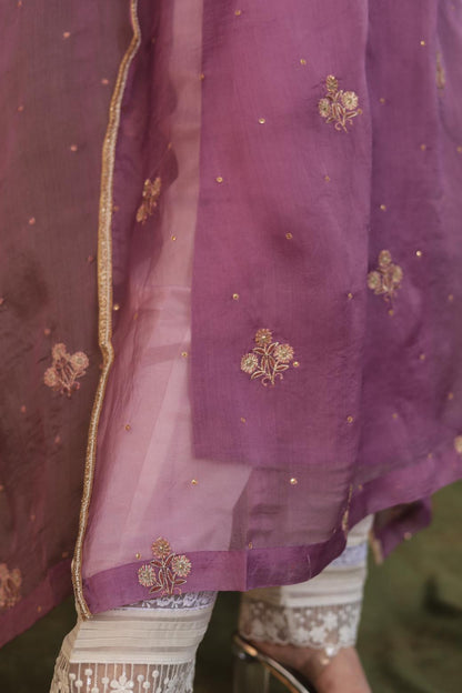 Purple | Noor Organza Kaftans