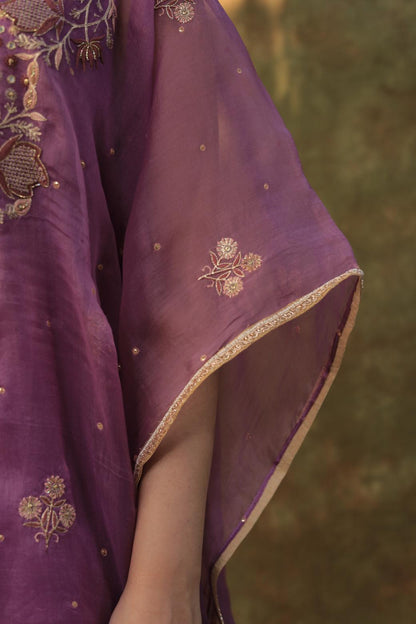 Purple | Noor Organza Kaftans