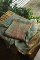 Sage Green Shade Tissue Silk Chikankari Unstitched Fabric