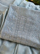 Silver Grey Shade Rasm Maheshwari Highlights Fabric