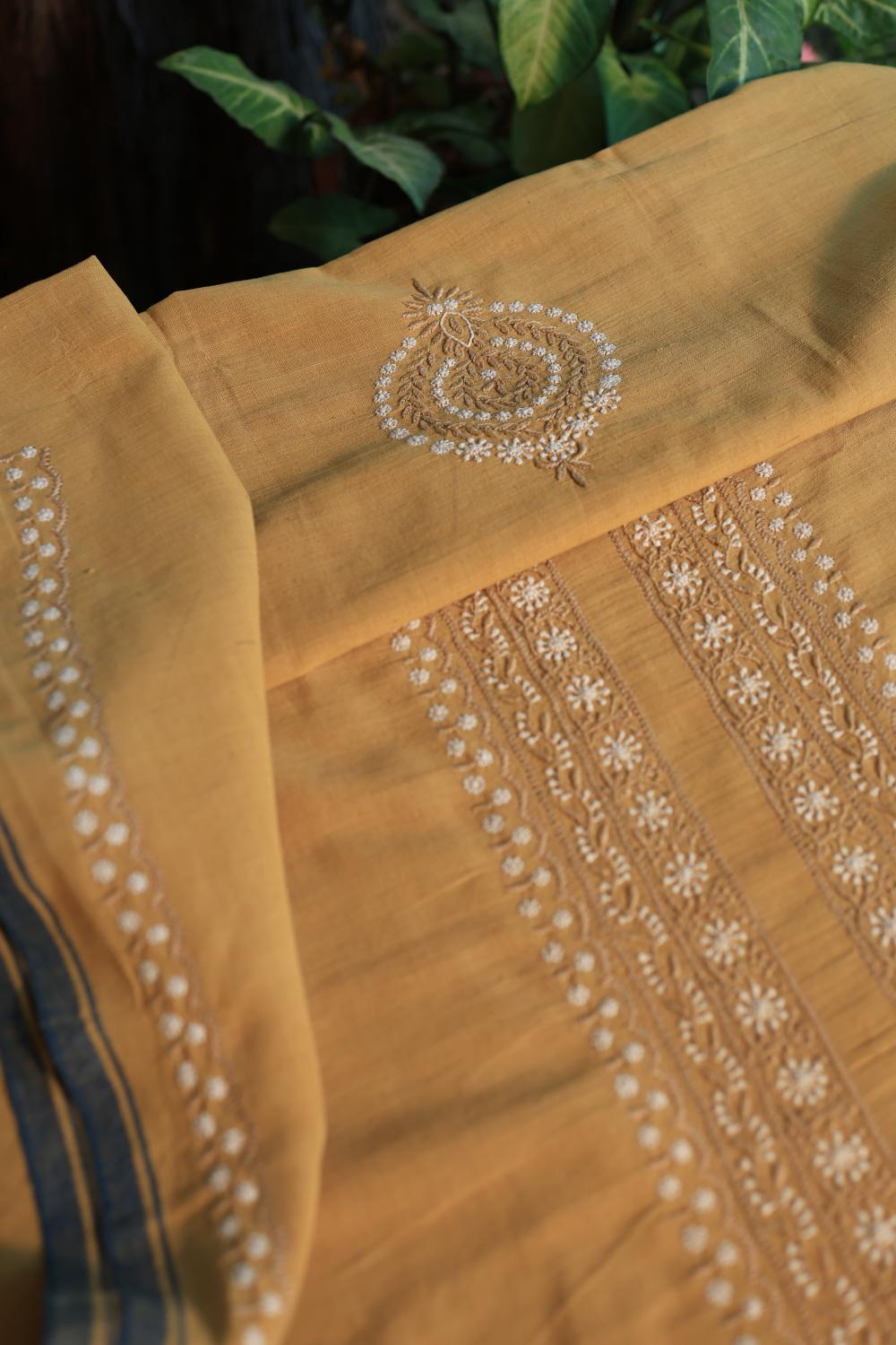 Yellow Malkha Handspun Khadi Kurtas Unisex Fabrics