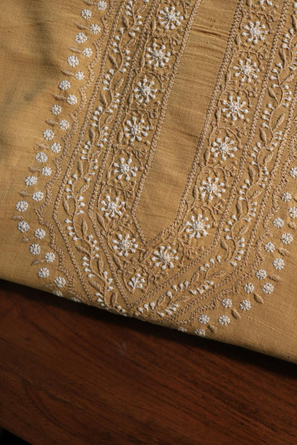 Yellow Malkha Handspun Khadi Kurtas Unisex Fabrics