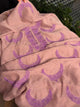 Latte Purple Crescent Chandbala Chikankari Unstitched Fabric
