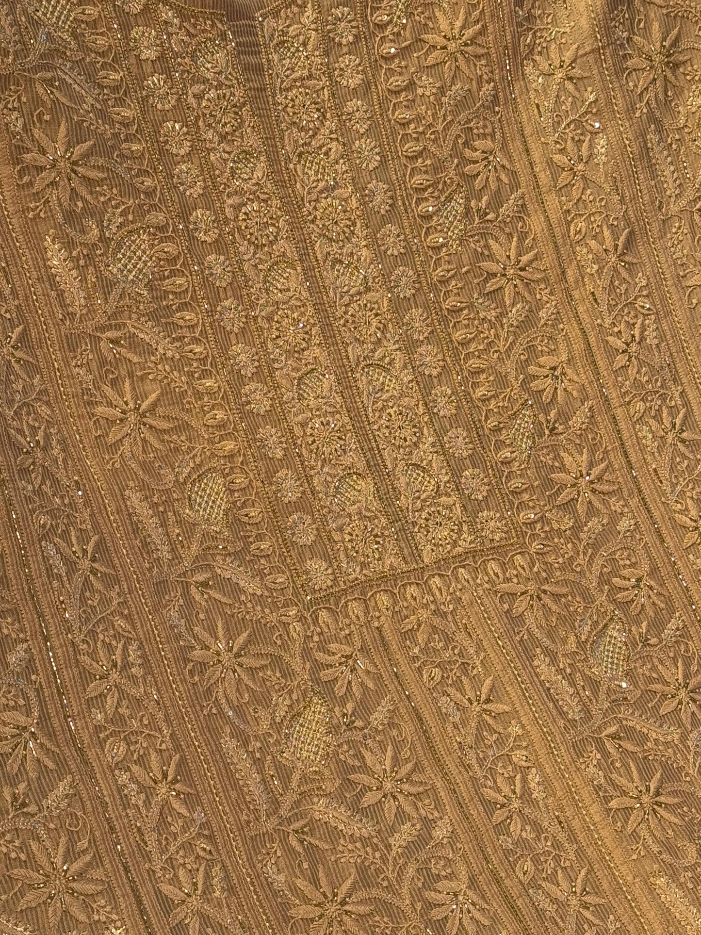 Beige Shade Rasm Maheshwari Highlights Fabric