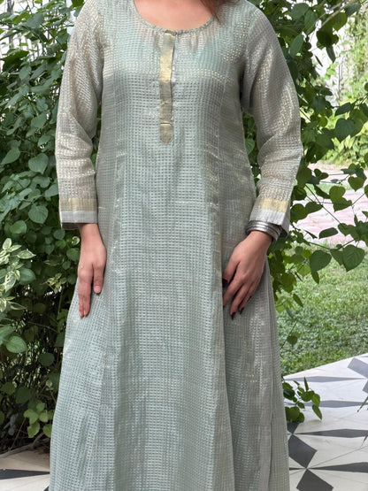 Tissue Handloom Kota Ready to Wear Kurta Set