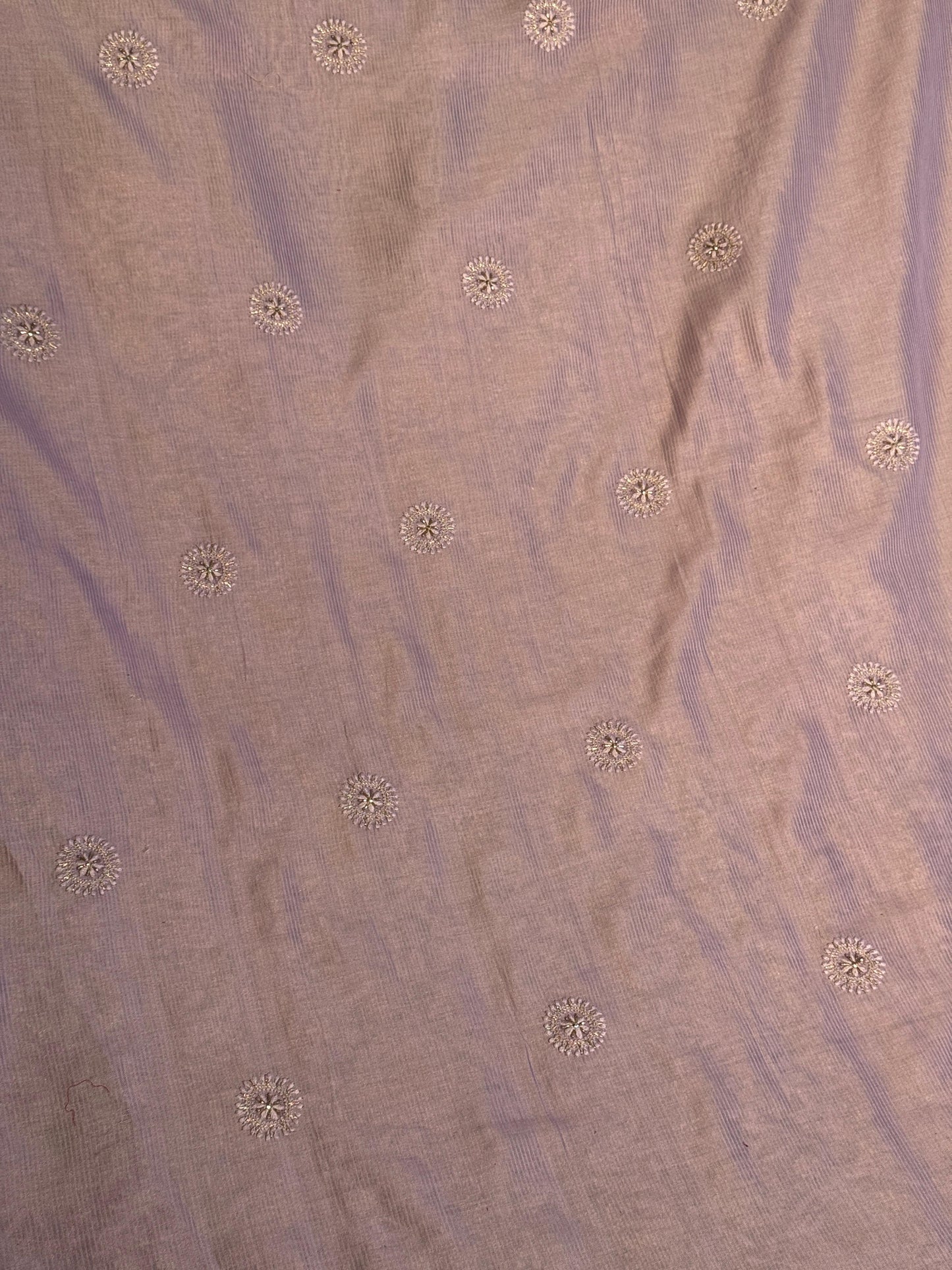 Lavender Shade Rasm Maheshwari Highlights Fabric