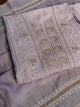 Lavender Shade Rasm Maheshwari Highlights Fabric