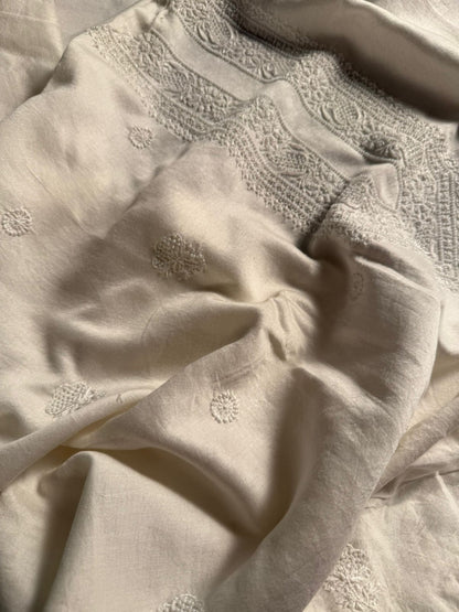 Zari Chanderi Men’s Kurta Fabrics