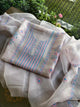 Dusty Lilac Multi Shade Organza Silk Chikankari Unstitched Fabric