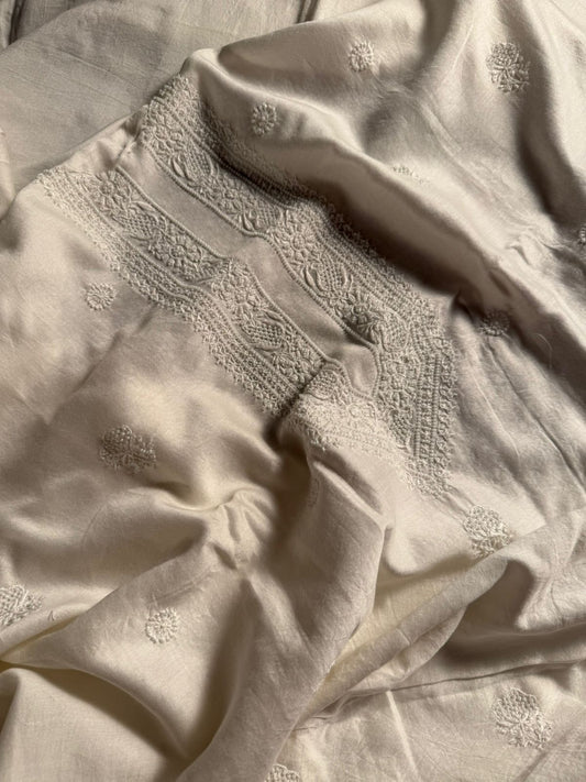 Zari Chanderi Men’s Kurta Fabrics