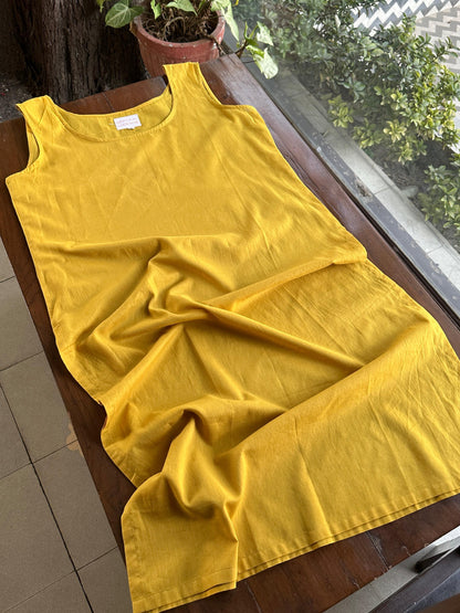 Yellow Shade Tissue Silk Chikankari Anarkali With Ari Work